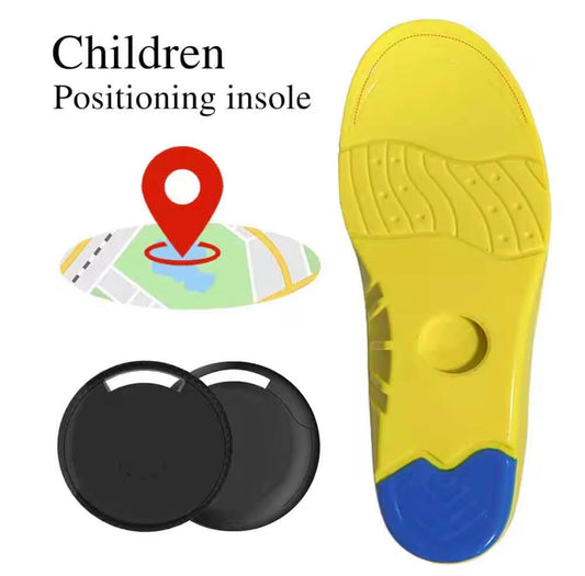 Anti Lost Kids Shoes Insole With Tag Tracker Slot