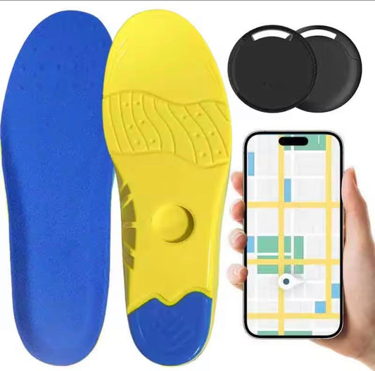 Anti Lost Kids Shoes Insole With Tag Tracker Slot